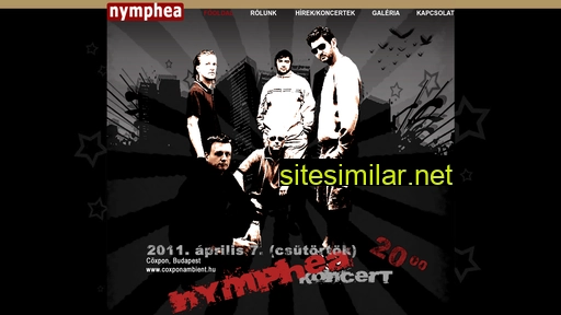 nympheamusic.hu alternative sites