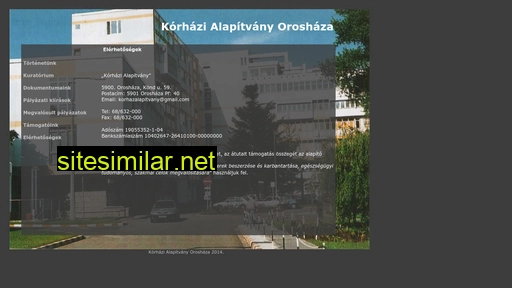 ohalhosp.hu alternative sites