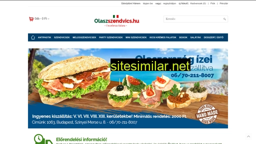 olaszszendvics.hu alternative sites