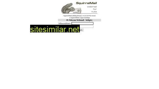 oldwebmail.prtelecom.hu alternative sites