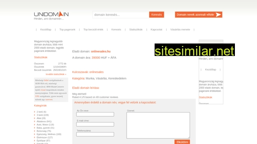 onlinesales.hu alternative sites
