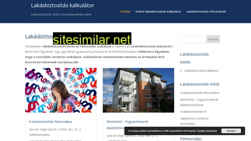 onlinelakasbiztositas.hu alternative sites