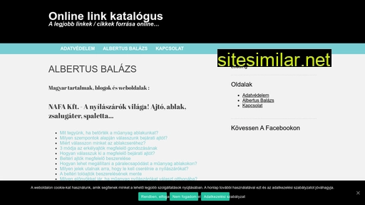 Onlinelinkkatalogus similar sites