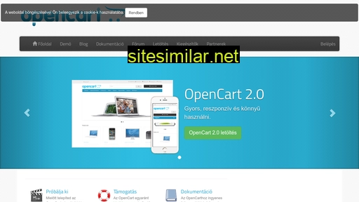 Opencart similar sites