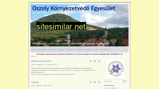oszoly.hu alternative sites