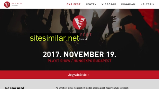 ovsfest.hu alternative sites