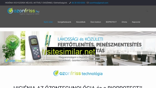 ozonfriss.hu alternative sites