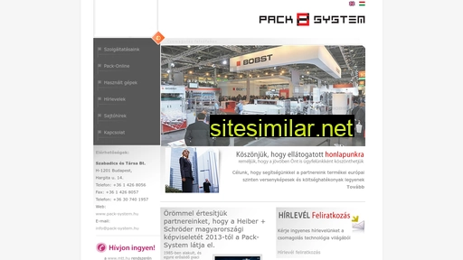 Pack-system similar sites