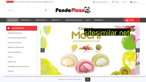 pandafood.hu alternative sites