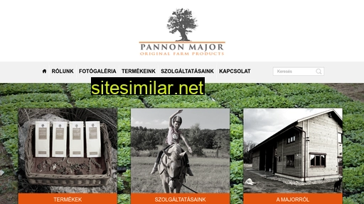pannonmajor.hu alternative sites