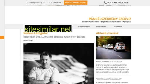 pancelszerviz.hu alternative sites