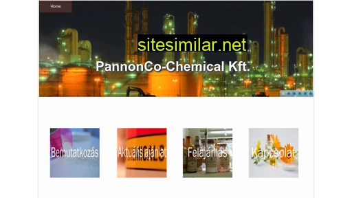 pannonco-chemical.hu alternative sites
