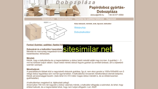 papirdoboz-gyartas.hu alternative sites