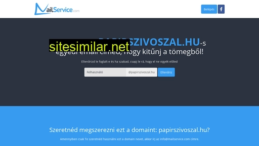 papirszivoszal.hu alternative sites