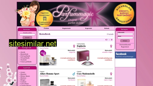 parfummagic.hu alternative sites