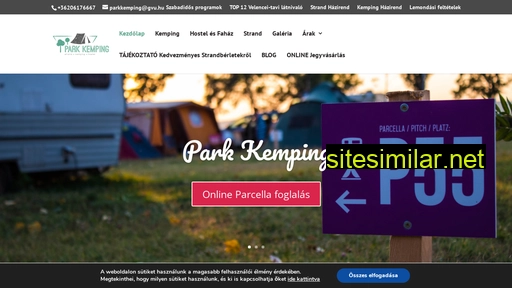parkkemping.hu alternative sites