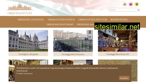 parlament.hu alternative sites