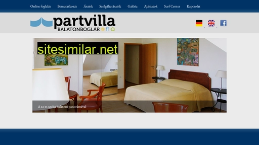 partvilla.hu alternative sites