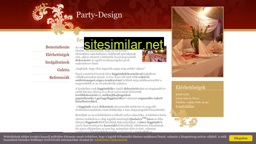 partydesigngyor.hu alternative sites