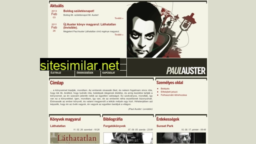 paulauster.hu alternative sites