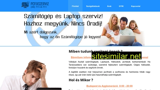 pcfixszerviz.hu alternative sites