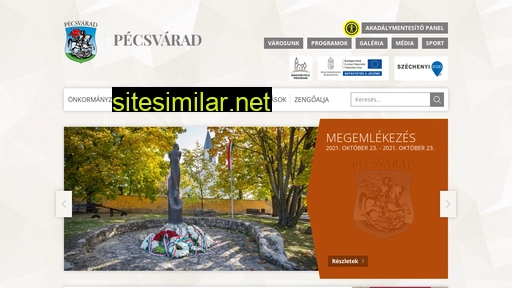 pecsvarad.hu alternative sites