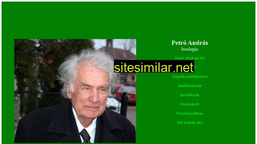petroandras.hu alternative sites