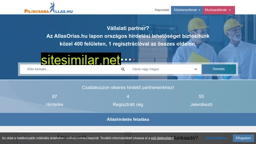 piliscsabaallas.hu alternative sites