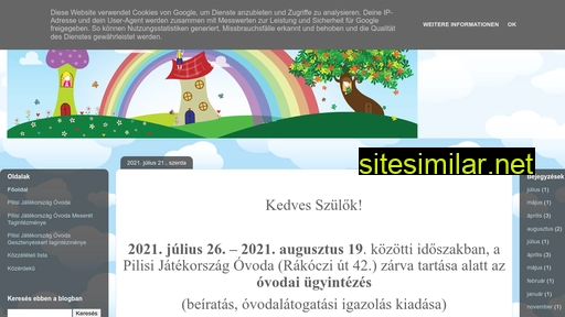 pilisiovodak.hu alternative sites
