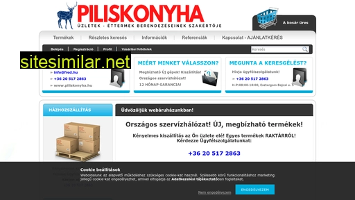 piliskonyha.hu alternative sites