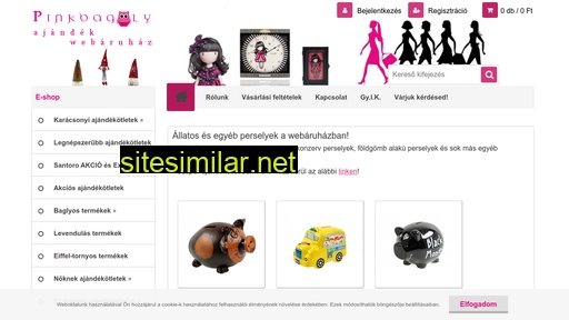 pinkbagoly.hu alternative sites