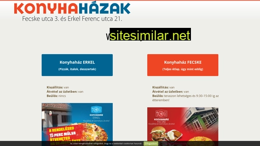 pizzaaqua.hu alternative sites