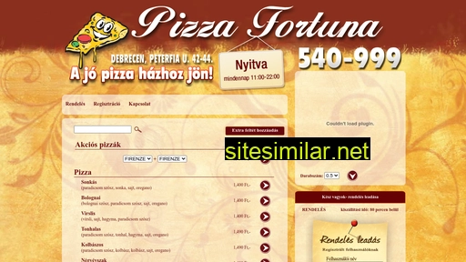 pizzafortunadebrecen.hu alternative sites