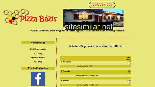 pizzabazis.hu alternative sites