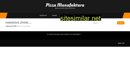 pizzamanufaktura.hu alternative sites