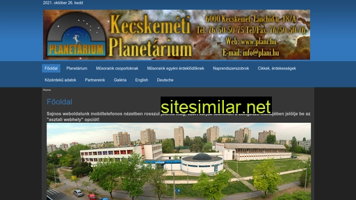 plani.hu alternative sites