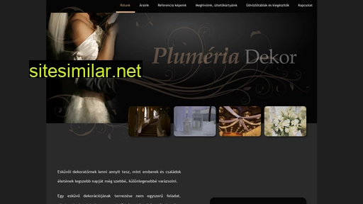 plumeriadekor.hu alternative sites