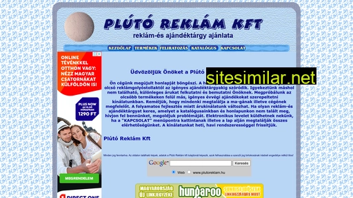 plutoreklam.hu alternative sites