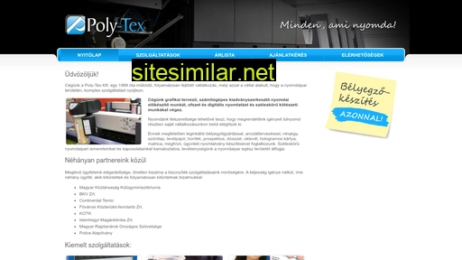polytex.hu alternative sites