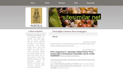 pontica.hu alternative sites