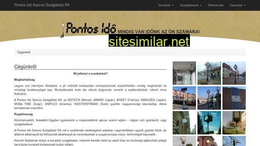 pontosido.hu alternative sites