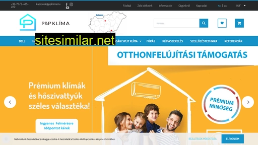 ppklima.hu alternative sites