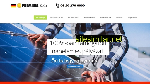 premiumsolar.hu alternative sites