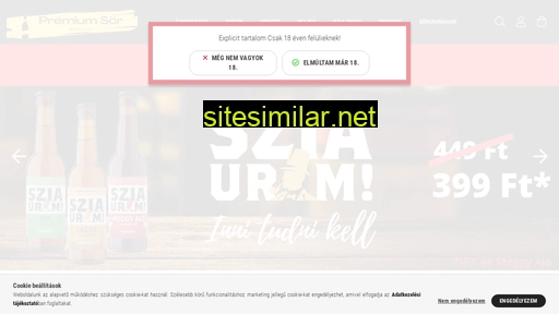 premiumsor.hu alternative sites