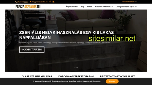 precizasztalos.hu alternative sites