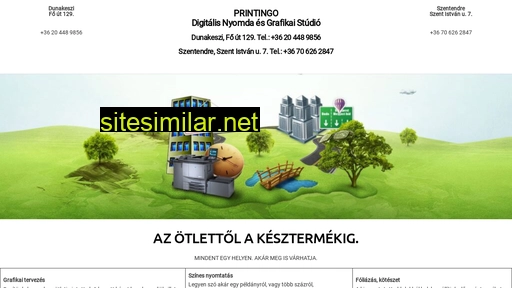 printingo.hu alternative sites