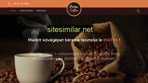primecoffee.hu alternative sites