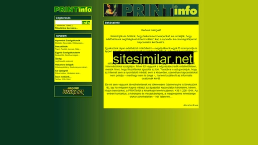 print.info.hu alternative sites