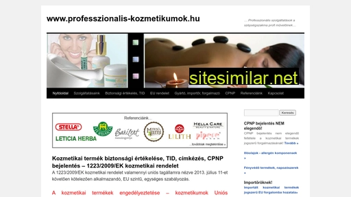 professzionalis-kozmetikumok.hu alternative sites