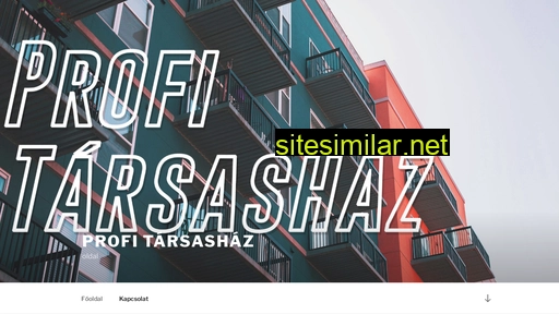 profi-tarsashaz.hu alternative sites